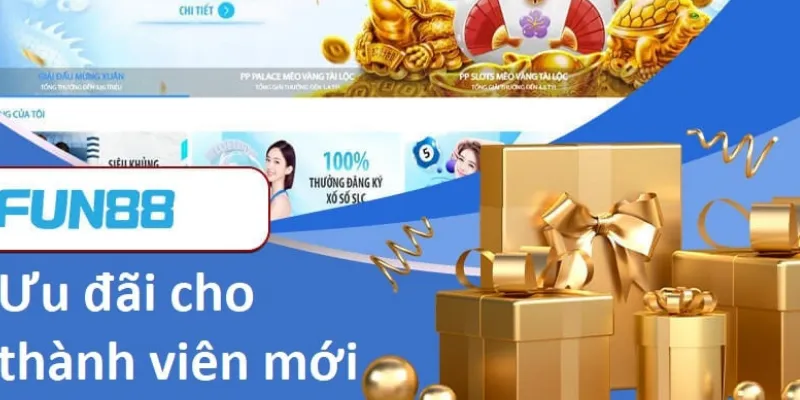 Ưu đãi chào mừng thành viên mới 